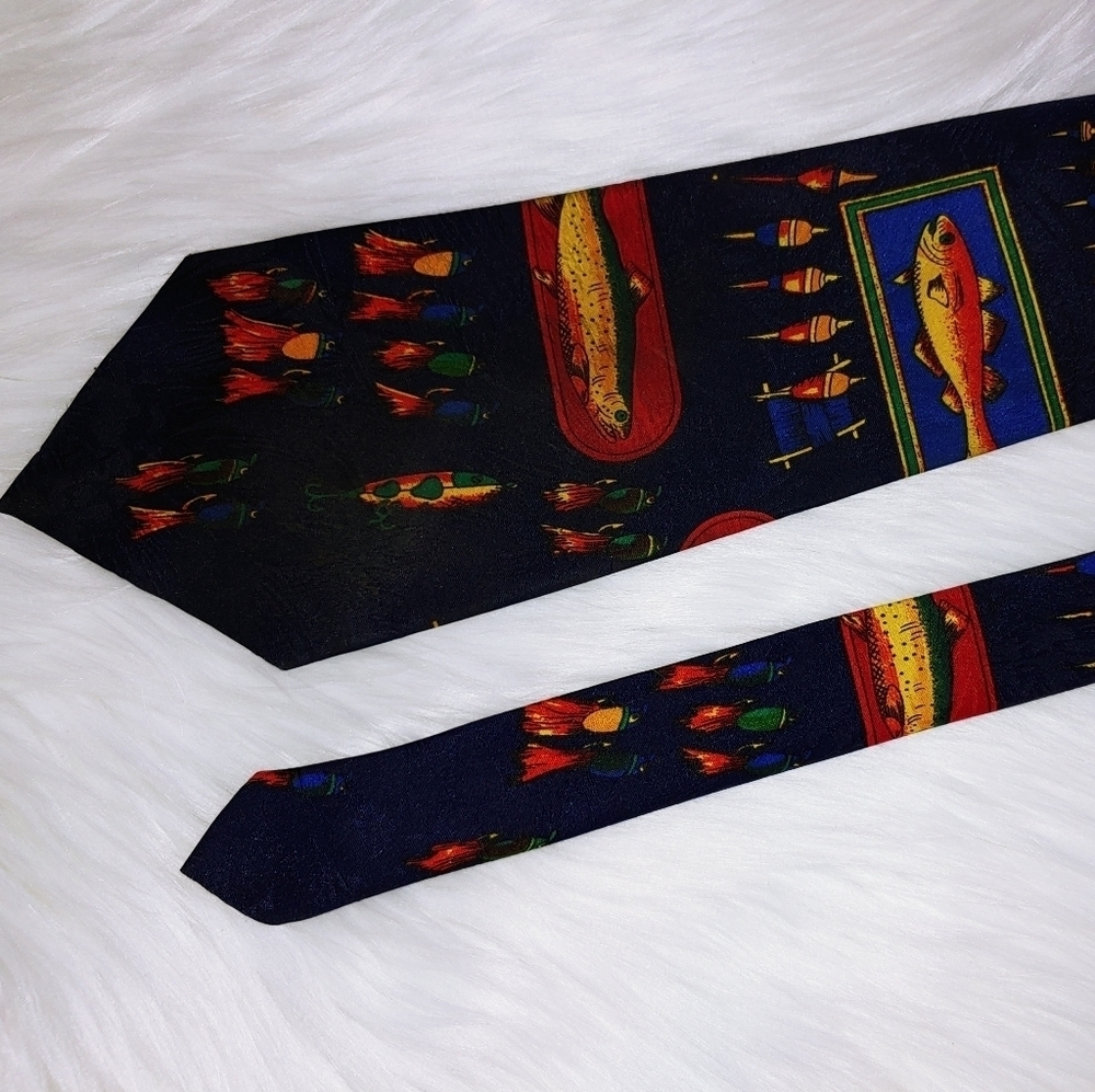 Vintage A. Rogers Fish Lures Trout Tie 60+